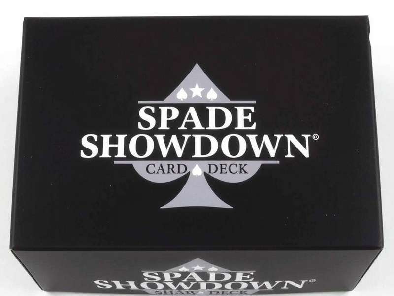 Standard spade card deck in Spade Showdown Spade Showdown card deck